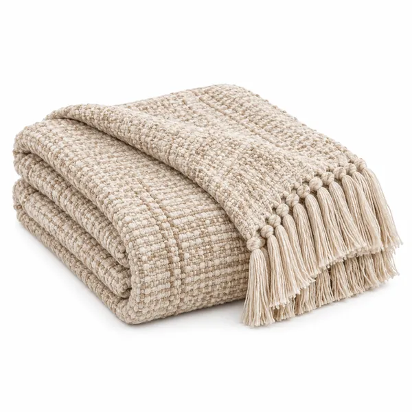 Textured Throw Blanket