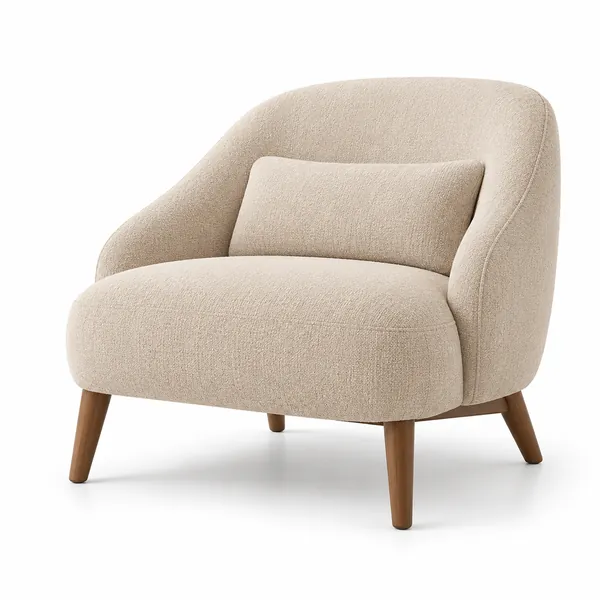 Upholstered Accent Lounge Chair